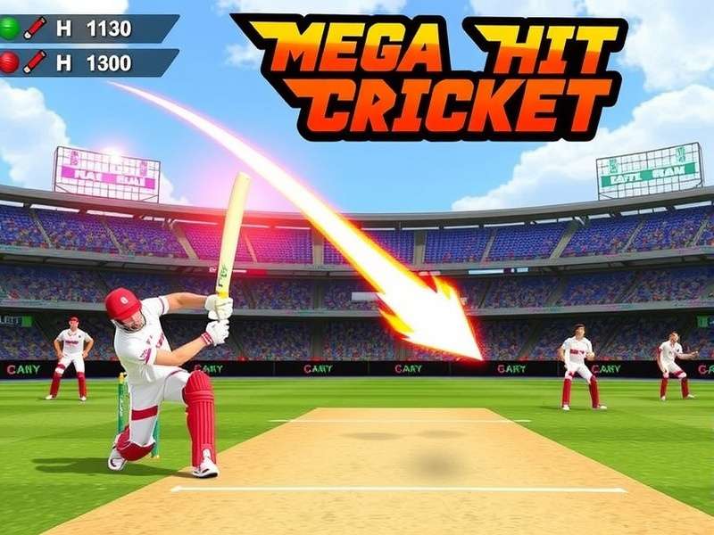 Mega Hit Cricket Gameplay Screenshot